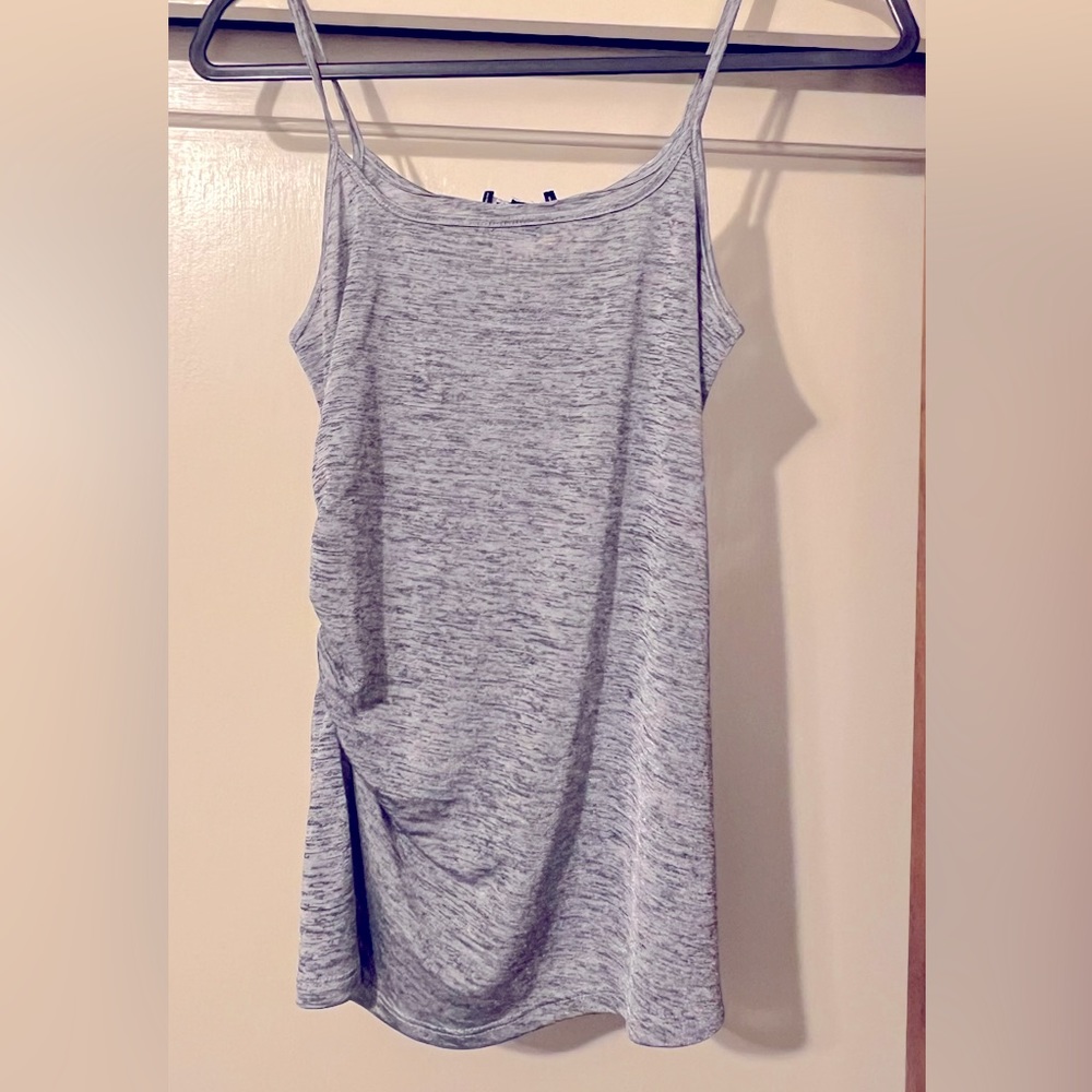 Express Metallic Ruched Side Cami - Picture 11 of 11